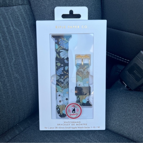 Other - Case-Mate Rifle Paper Co Apple Watchband 38-  42mm - Garden Party Blue